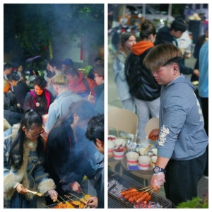 烧烤迎新年 | 笑语暖寒冬，情谊跨文化